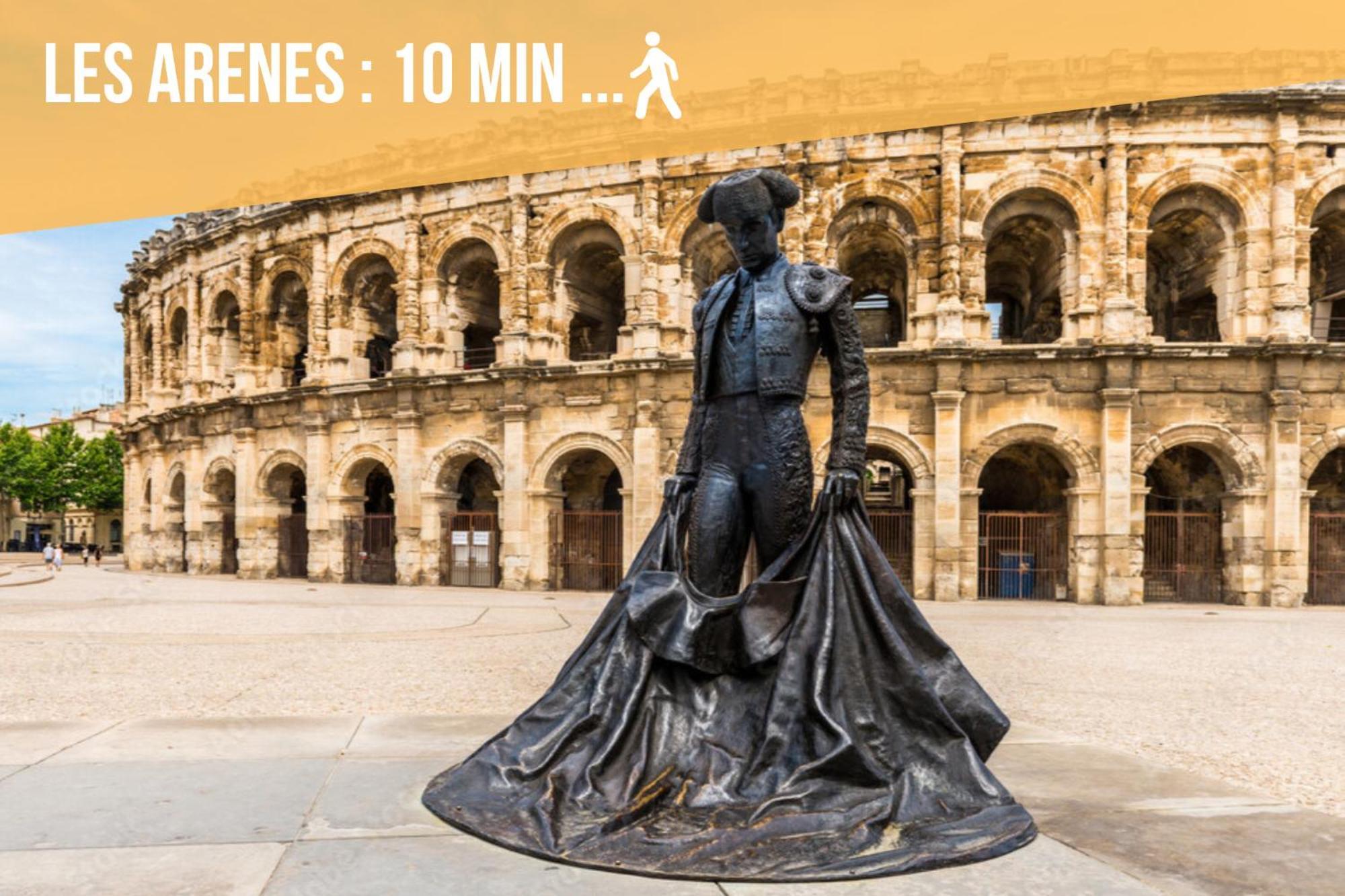 Le Belvedere Nimois Pour 2 Vue Panoramique Clim Maisoncarreeconciergerie * Nîmes